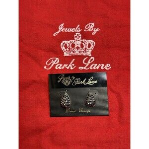 Vintage Park Lane DECO Pierced Earrings Genuine Marcasite's J144